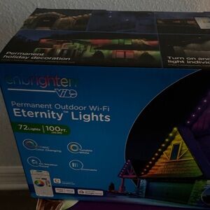 Permanent Outdoor Wi-Fi Eternity Lights - Color Changing